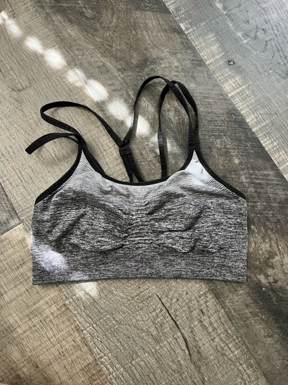 Champion Seamless Grey Heather Wireless Bralette - Comfort Support
